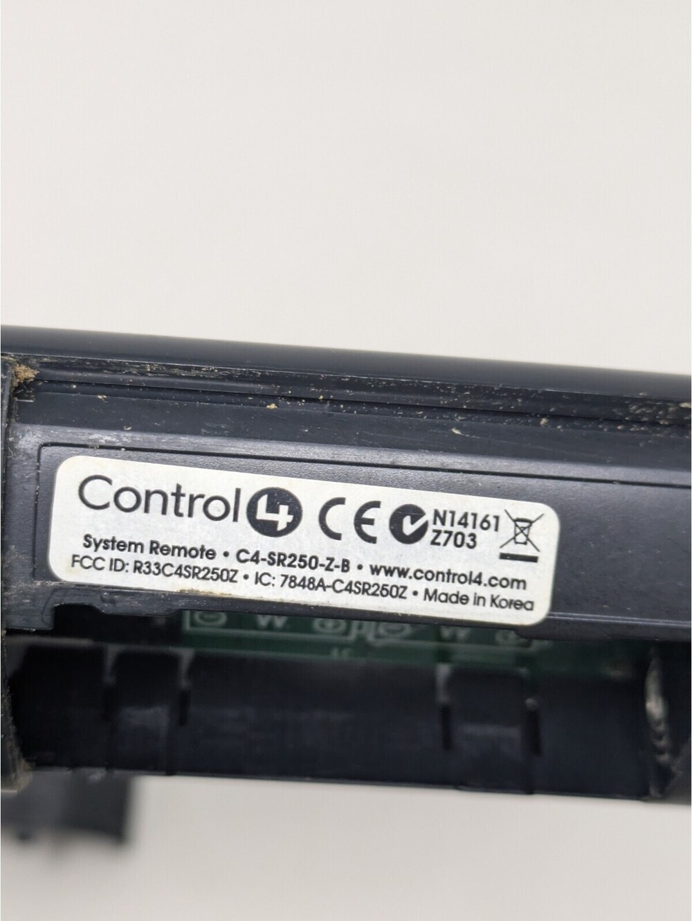 Control4 Home Automation System Remote C4-SR250B-Z-B-Remote Only - Picture 6 of 6